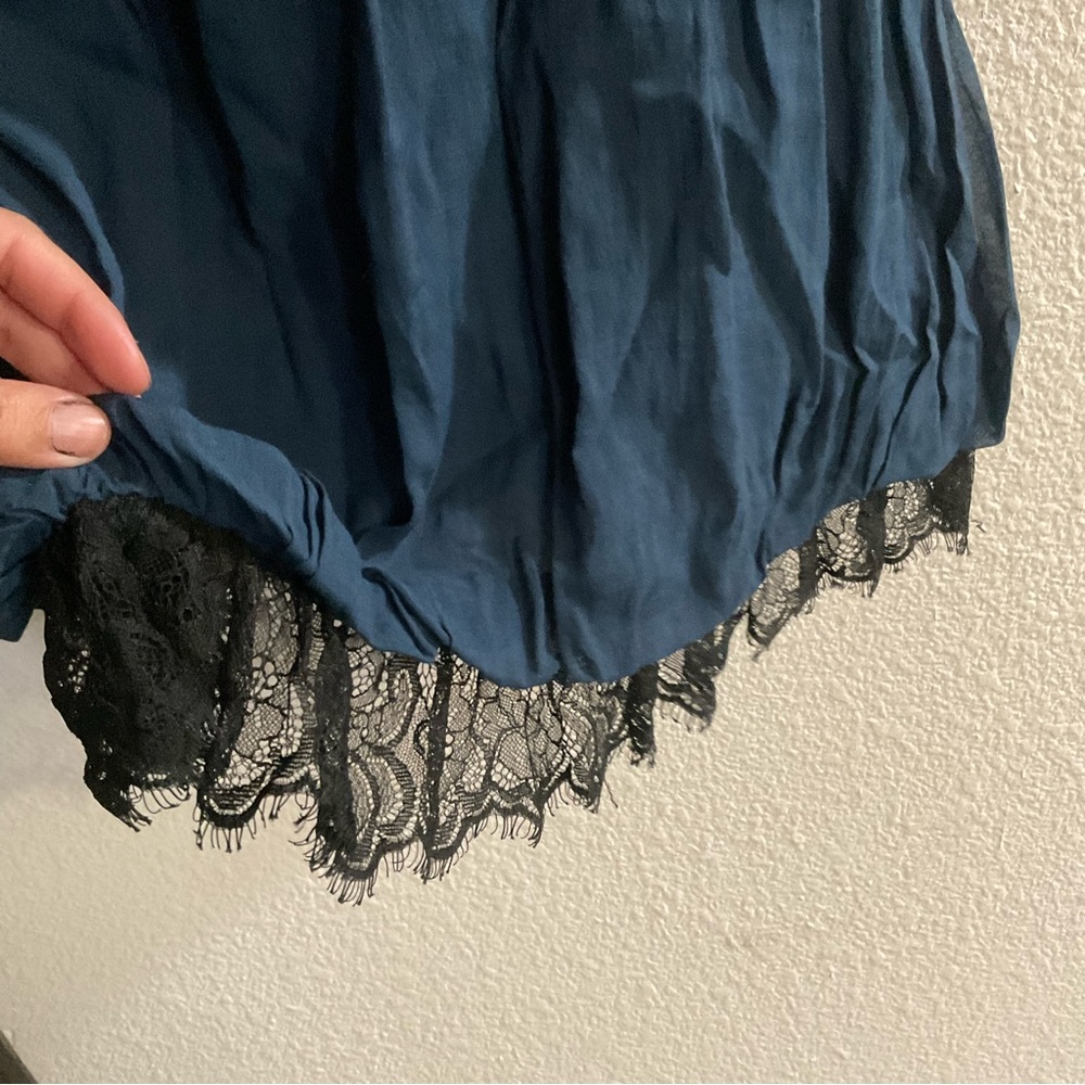 Free People Lace Trim Flare Dress - Picture 5 of 12